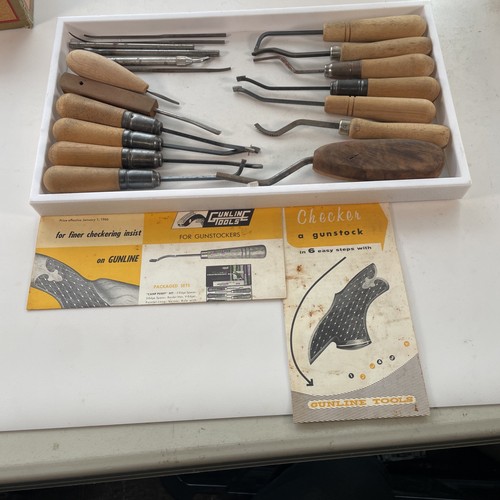 Huge lot checkering - checkering, tools
